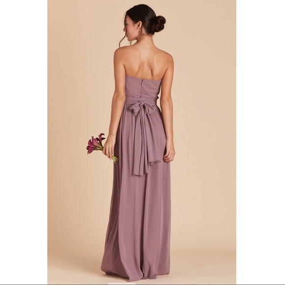 Birdie Grey Grace Convertible Dress in Dark Mauve - Picture 3 of 7